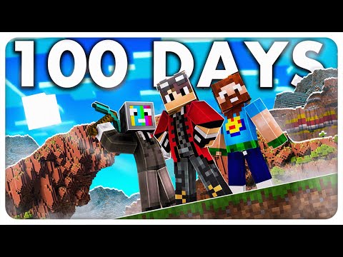100 Tage auf einem Minecraft SMP