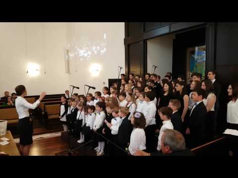 Corul de tineret Nazna: " Pentru Domnul noi vesel vom canta "