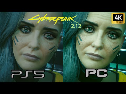 Cyberpunk 2077 4K RTX | PC 7900XT vs PS5 | Graphics Comparison (patch 2.12)