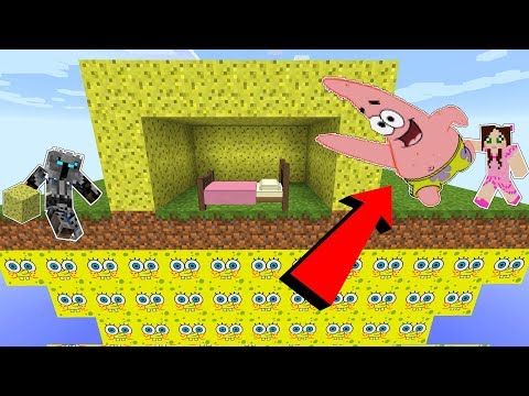 Minecraft: SPONGEBOB LUCKY BLOCK BEDWARS! - Modded Mini-Game