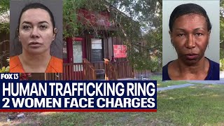 Massage parlors busted in human trafficking ring