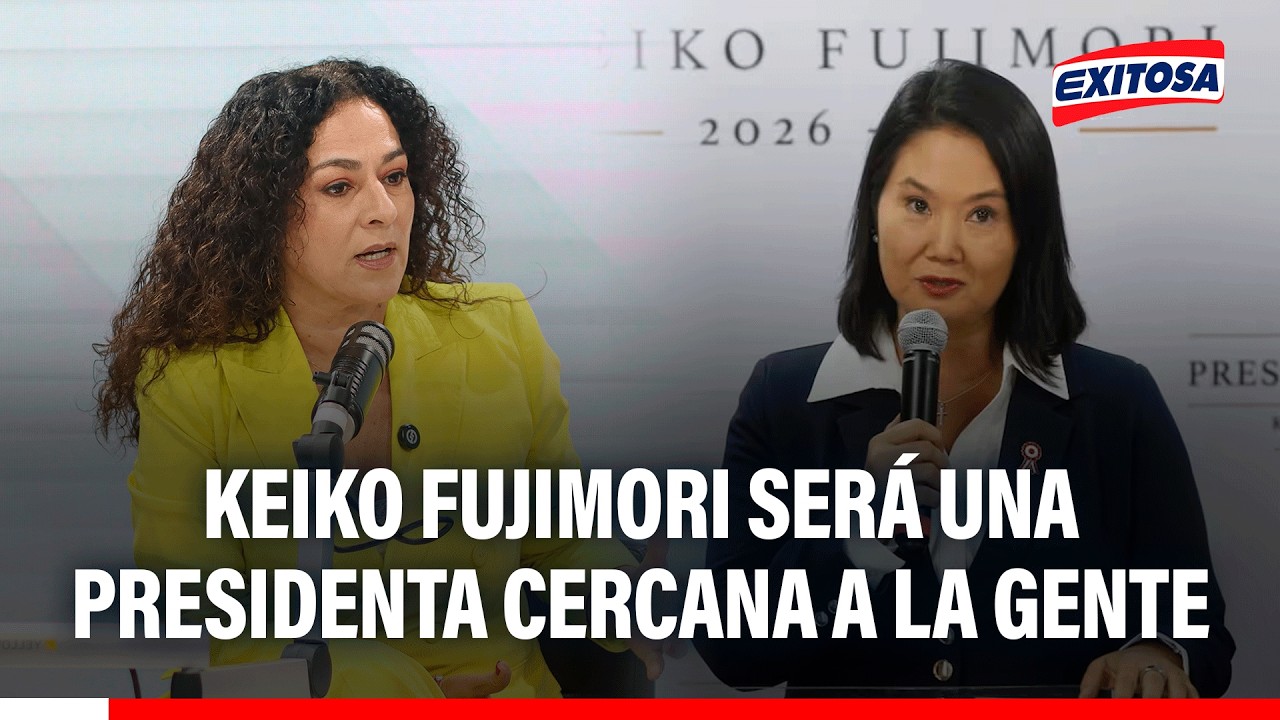 🔴🔵 Keiko Fujimori será una presidenta cercana a la gente, afirma diputada Cecilia Chacón