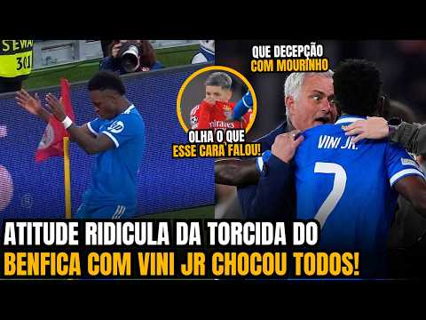 🚨LOOK AT THE SHAMEFUL REACTION OF THE BENFICA PLAYER AND FANS TO VINICIUS JR'S ABSURD GOAL!!