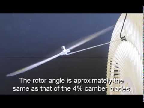 Effect of airfoil camber on small autogyro rotors