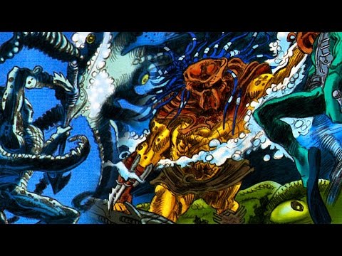 CAN PREDATORS HUNT UNDERWATER? PREDATOR vs GIANT SQUID EXPLAINED - HELL and HOT WATER STORY
