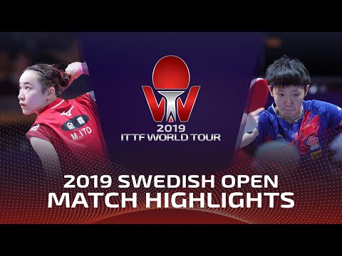 [2019 ITTF Swedish Open]  Wang Manyu vs Mima Ito  2019.10.6