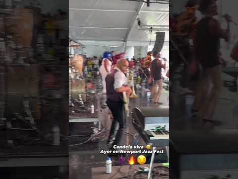 Cimafunk 🕺🏾🇨🇺 Candela Viva 🔥 en Newport Jazz Fest 📍 Rhode Island 🇺🇸 #cimafunk