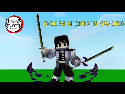 HOW To Craft DOOM Nichirin Sword - Minecraft Demon Slayer
