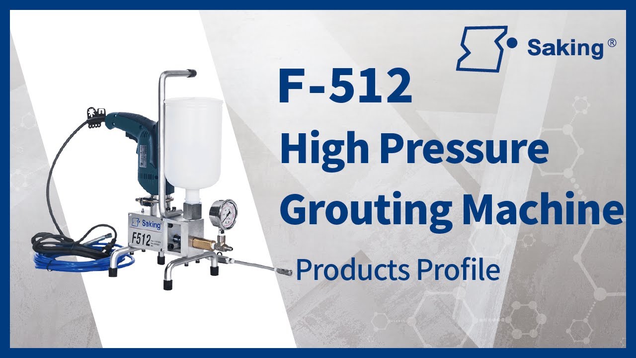 F-512 High Pressure Grouting Machine | Saking | Grouting Machine