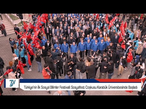 Türkiye’nin İlk Sosyal Bilimler Festivali Sosyalfest Coşkusu Karabük Üniversitesinde