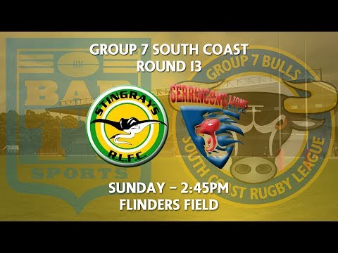 2018 Group 7 RL 1st Grade Round 13 - Stingrays of Shellharbour v Gerringong Lions