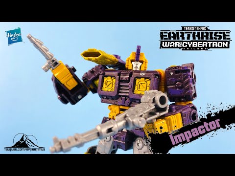 Netflix TRANSFORMERS War For Cybertron Earthrise Deluxe Class IMPACTOR Video Review