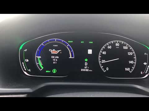 2019 Honda Accord Hybrid:  First Oil Change + Bonus Status Video