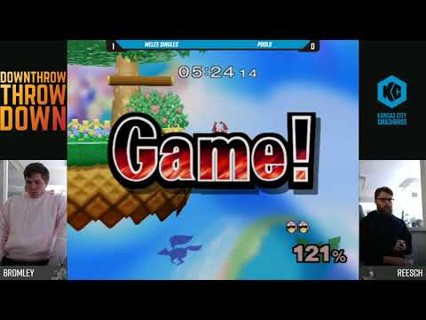 DTTD #7 SSBM - Bromley (Fox) Vs. Reesch (C. Falcon) - Pools