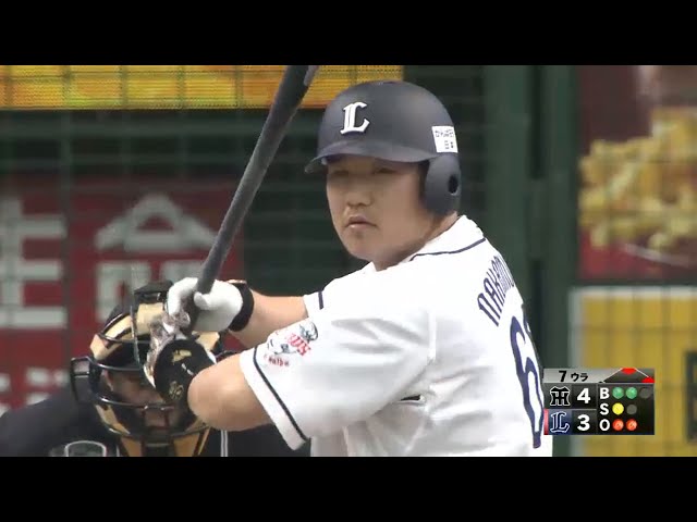 【7回裏】まさに4番の働き!! ライオンズ・中村 2戦連発15号3ランで逆転!! 2015/5/31 L-T