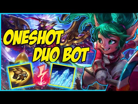 ANIVIA+POPPY ULTIMATE NOOB FRIENDLY ONESHOT COMBO BOT IS SO MUCH FUN  (HILARIOUS)- league of legends