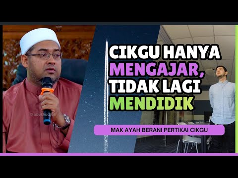 Didikan Bermula Di Rumah, Bukan Di Sekolah  | Ustaz Yusof Yaacob