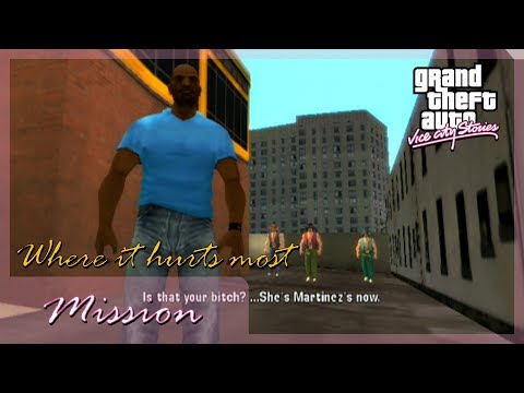 GTA Vice city stories Mission#45 (Where it hurts most) [PS2]