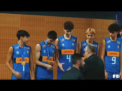 31-08-2024: L'Italia U17 maschile di volley è campione del Mondo