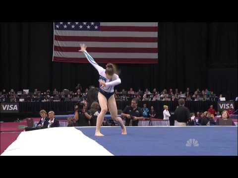 Rebecca Bross - Floor Exercise - 2011 Visa Championships - Women - Day 2