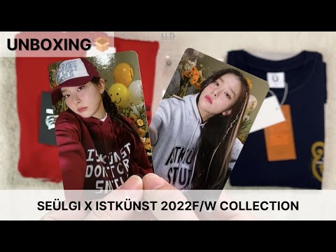 Unboxing แกะกล่อง : SEÜLGI x ISTKÜNST 2022F/W collection (2 Photocard SEULGI)