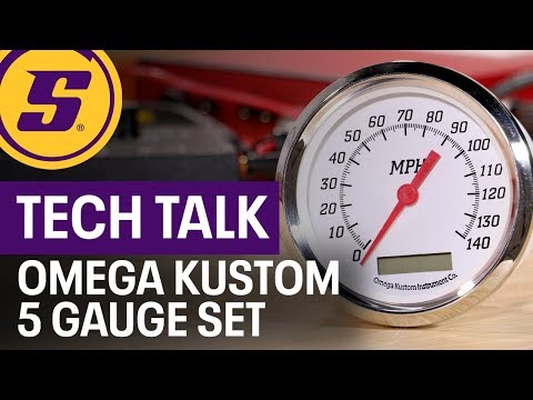 Tech Talk Omega Kustom 5 Gauge Set