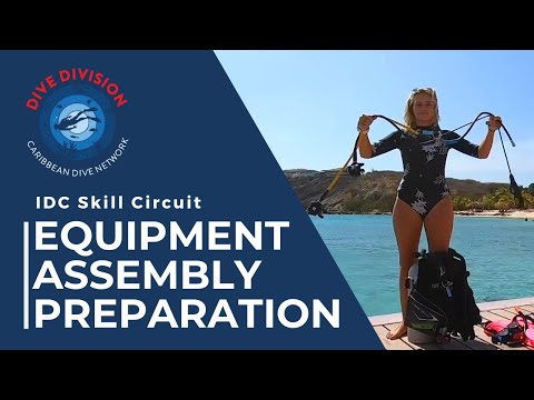 PADI IDC Skill Circuit: Equipment Assembly & Preparation (Revised Instructor Development Course)