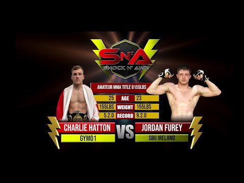 Shock N Awe 34 - Jordan Furey vs Charlie Hatton Lightweight Amateur MMA Title