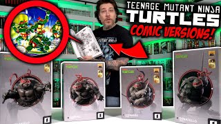 Unboxing ALL FOUR Teenage Mutant Ninja Turtles Statues the COMIC VERSIONS!