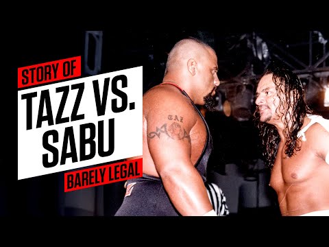 Story of Tazz vs. Sabu at Barely Legal 1997