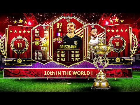 10TH IN THE WORLD! 🙌 TOP 200 FUT CHAMPIONS REWARDS - FIFA 21 Ultimate Team