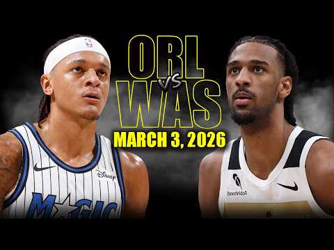 Orlando Magic vs Washington Wizards Full Game Highlights – March 3, 2026 | NBA Season