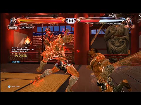 Fahkumram Kick Parry into 4 Wall Break Combo...