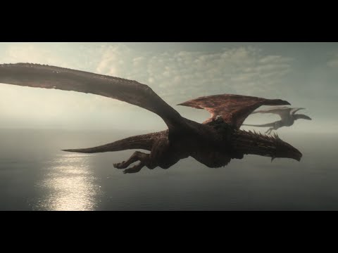 Meleys and Seasmoke Dragons Scenes In House Of The Dragons