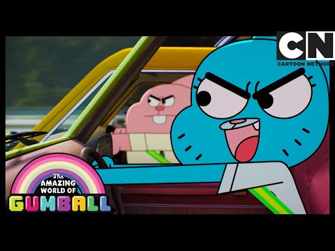 Richard and Nicole Car Racing | Gumball | Cartoon Network
