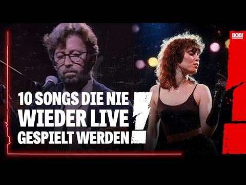 10 Songs, die nie wieder live gespielt werden