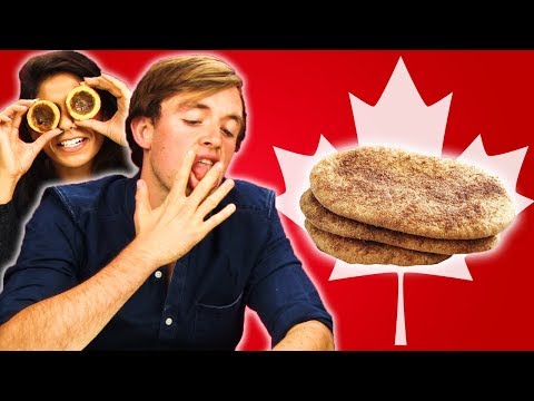 Irish People Taste Test Canadian Desserts Video