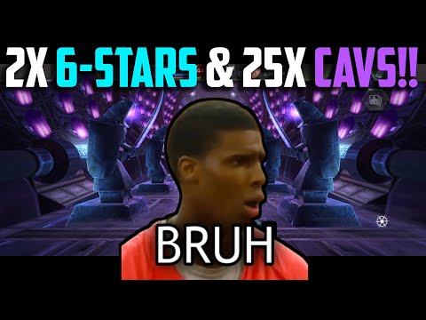 Double 6-Star Basic, 20X Side Event Cavs & 5X Spidey Supreme Cavs - Marvel Contest of Champions