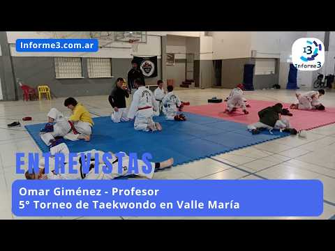 5° Torneo de Taekwondo en Valle María - INFORME 3 TV