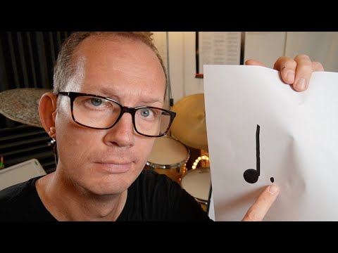 Punktierte Noten - endlich hab ich´s kapiert (am Schlagzeug und andere Instrumente)