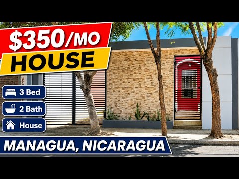 $350/Month House in Vieja Etapa, Managua, Nicaragua | 3 Bed | 2 Bath