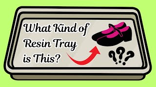 #215 Mary Jane Resin Rolling Tray with Golden Flakes! #bondcraftor