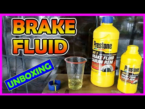 Prestone DOT 3 Brake Fluid | Minyak Rem Prestone Warna Bening [UNBOXING & REVIEW]