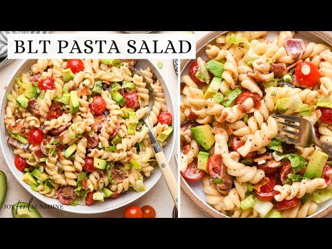 BLT Pasta Salad Recipe