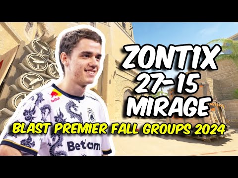 CS2 POV | Spirit zont1x (27/15) vs OG (Mirage) BLAST Premier Fall Groups 2024