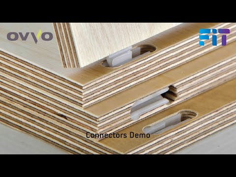Check Out How Ovvo Connectors Make Panel Assembly So Easy It's Child's Play | Available from Fit NZ.