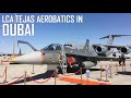 LCA Tejas Aerobatics in Dubai