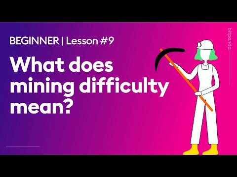 What does Bitcoin mining difficulty mean?  | Bitpanda Academy Lesson 9