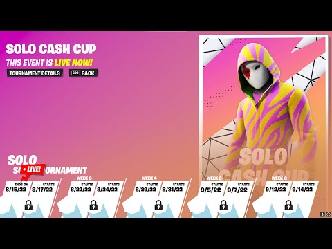🔴 Solo Cash Cup * TRYHARD * cod-LiviuV#Ad