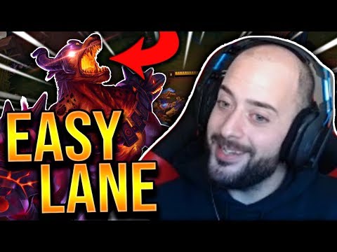 WTF! THIS LANE IS TOO EASY FOR RENEKTON!! RENEKTON VS NASUS - Road To Challenger | League of Legends